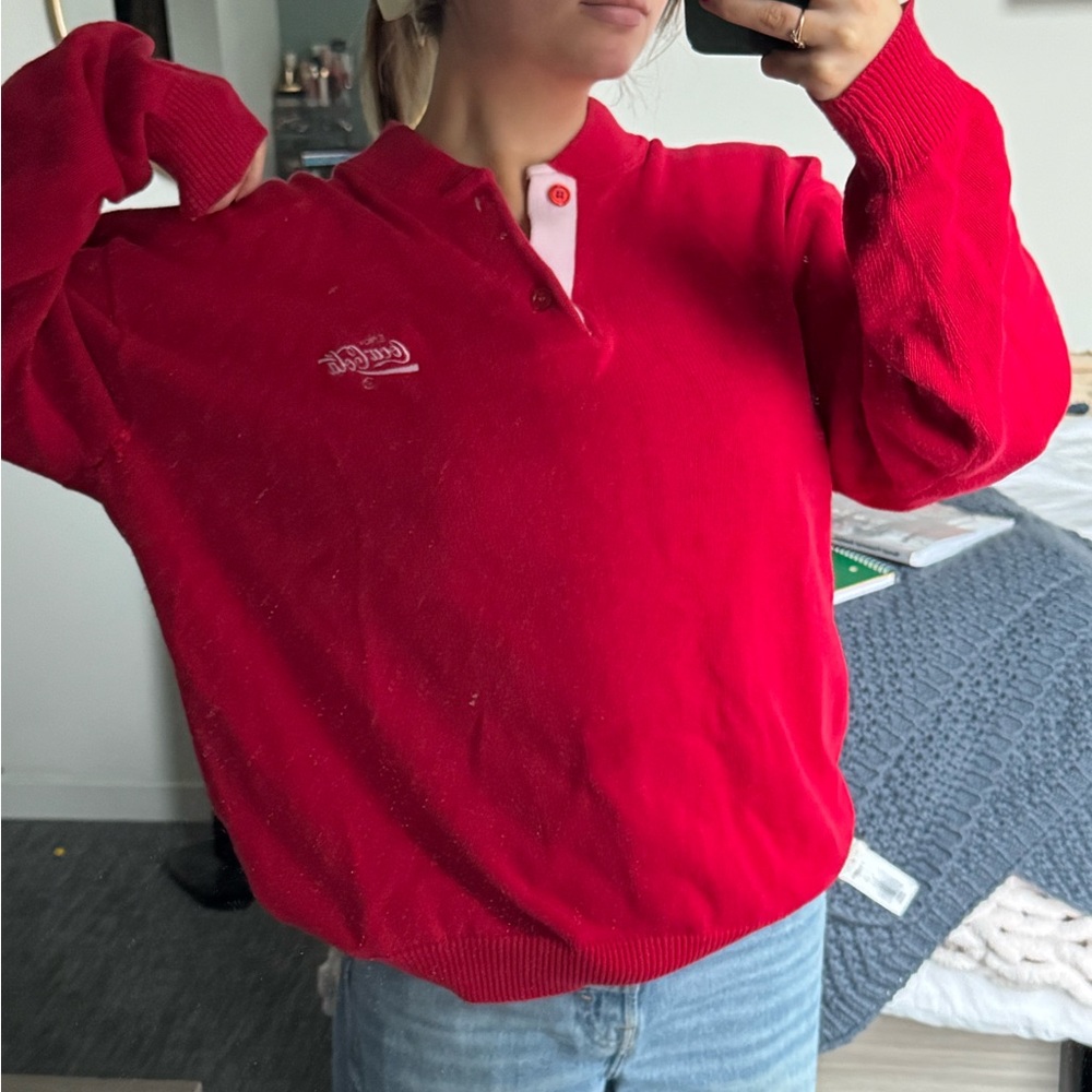 Red Coca-Cola Sweater Sweater